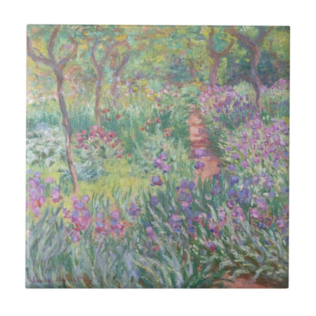 CARREAU "LE JARDIN DE L'ARTISTE" CARRELAGE CÉRAMIQUE MONET (Devant)