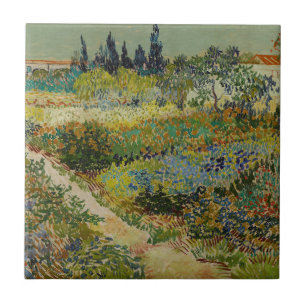 Carreau Le Jardin de Van Gogh à Arles Impressionniste Flor