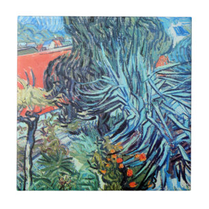 Carreau Le jardin du docteur Gachet, Auvers par Vincent va