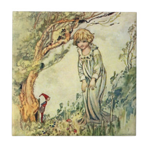 Carreau « Le jardin secret » Art féerique par Charles Robi