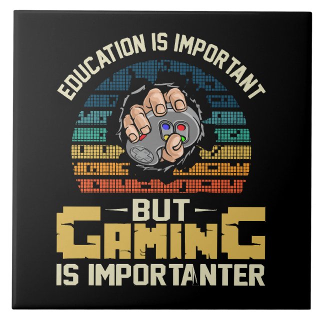 Carreau le jeu est plus important (Devant)
