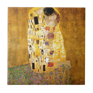 Carreau Le Kiss Gustav Klimt