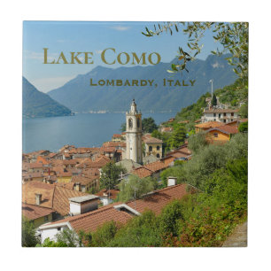 Carreau Le lac de Côme Lombardie Italie