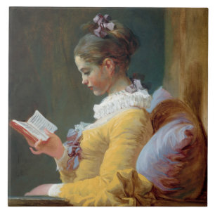 Carreau Le lecteur, Fragonard