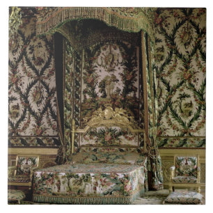 Carreau Le lit royal, probablement du 18ème siècle (photo)