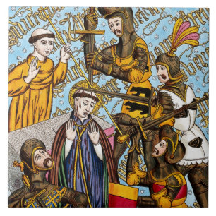 Carreau Le Martyre de Thomas Becket (M 031)