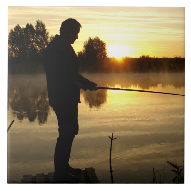 Carreau Le matin du pêcheur (Devant)