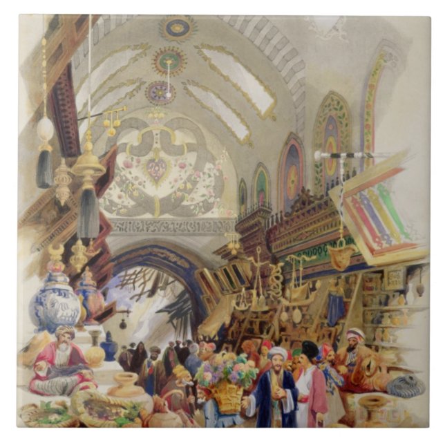 Carreau Le Missr Tcharsky, ou marché égyptien, dans (Devant)