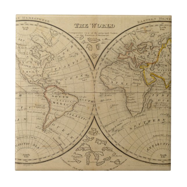 Carreau Le monde 3 (Devant)