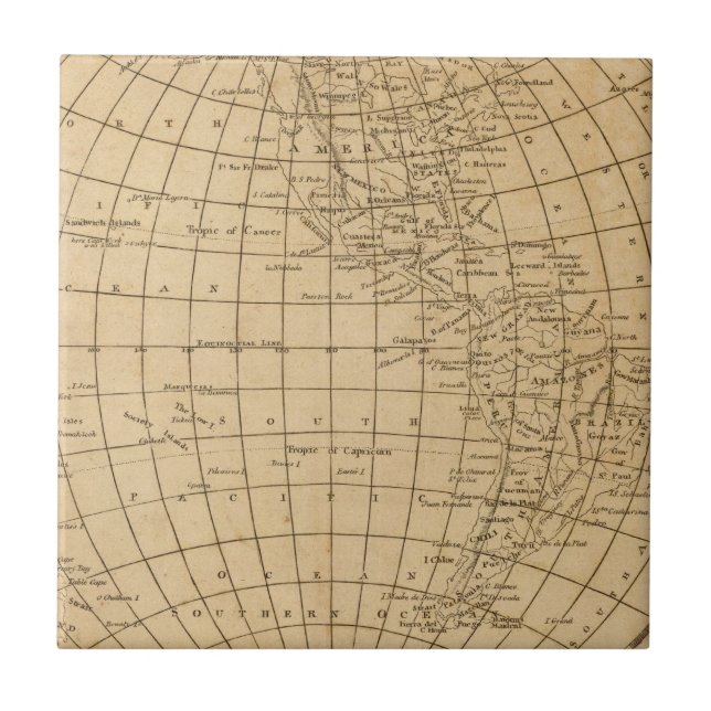 Carreau Le monde 4 (Devant)