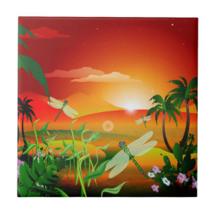 Carreau Le monde imaginaire