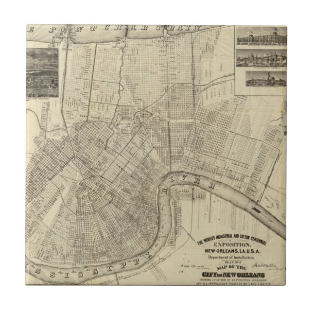 Carreau Le monde industriel (Devant)