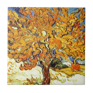 Carreau Le Mulberry Tree, Vincent Van Gogh