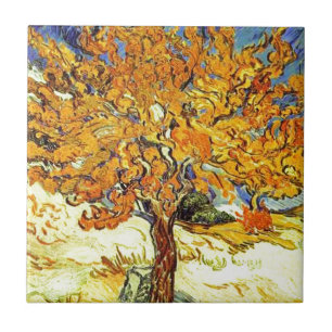 Carreau Le Mulberry Tree, Vincent van Gogh. Type
