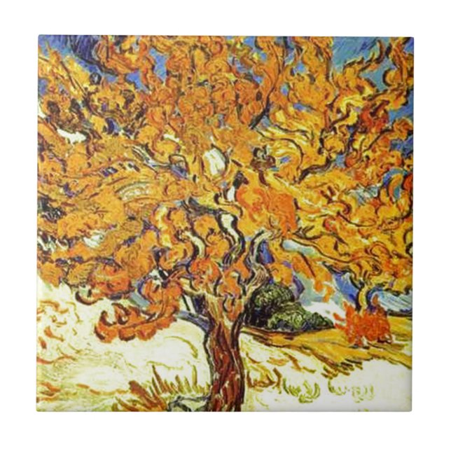 Carreau Le Mûrier, Vincent Van Gogh (Devant)