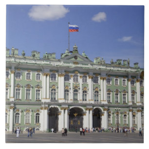 Carreau Le palais d'hiver de Saint-Pétersbourg, Russie (R