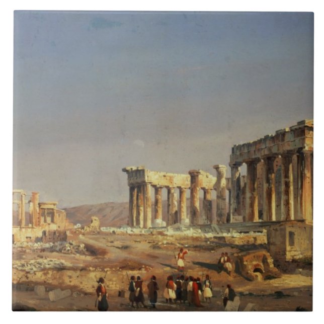 Carreau Le parthenon, 1863 (Devant)