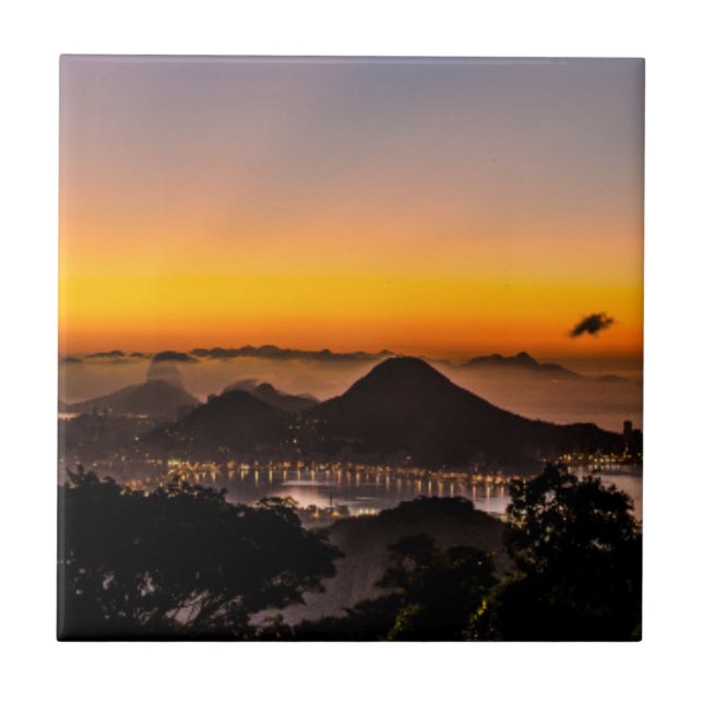 Carreau Le pavillon chinois, Rio de Janeiro, Brésil (Devant)