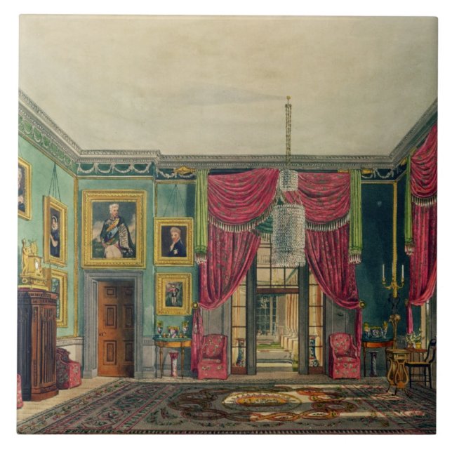 Carreau Le pavillon vert, Chambre de Frogmore, 'du Hist (Devant)