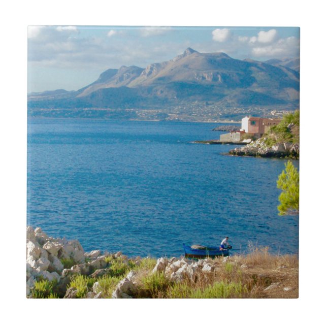 Carreau Le pêcheur sicilien (Devant)