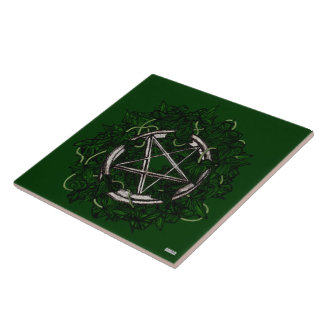 Carreau Le Pentacle et l'Ivy