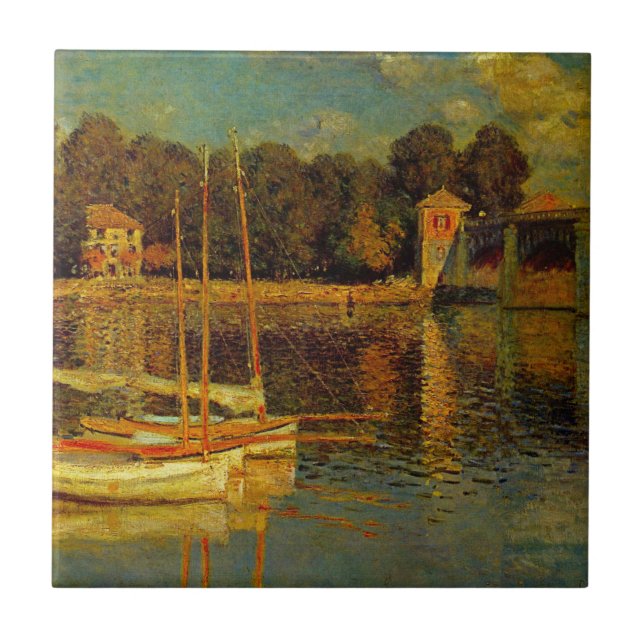 Carreau Le Pont à Argenteuil par Claude Monet (Devant)
