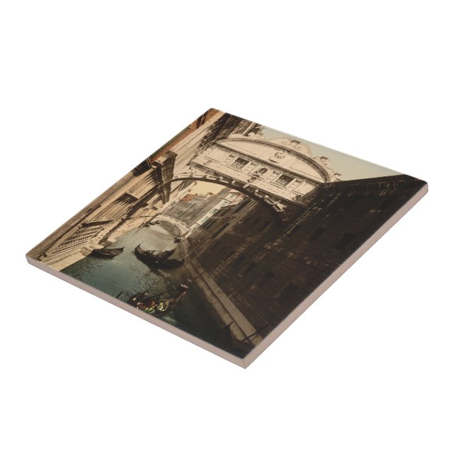 Carreau Le pont des soupirs II, Venise, Italie (Côté)