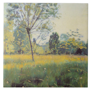 Carreau Le Pré d'or (par Ferdinand Hodler)