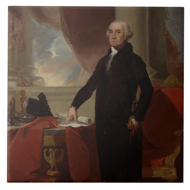 Carreau Le président américain George Washington Lansdowne (Devant)