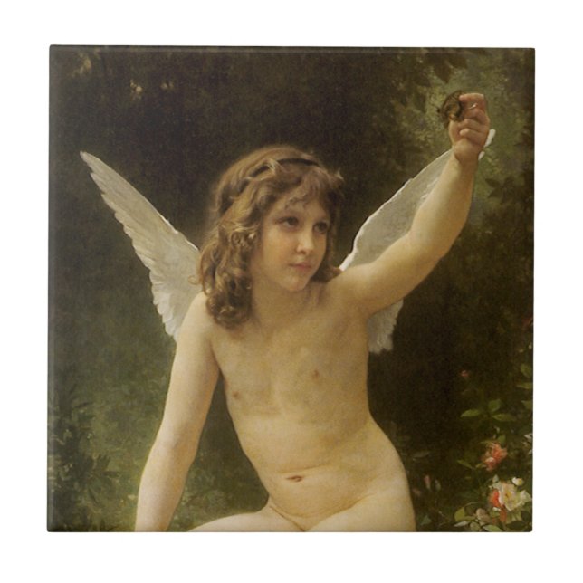 Carreau Le Prisonnier (Le Captif) par Bouguereau (Devant)