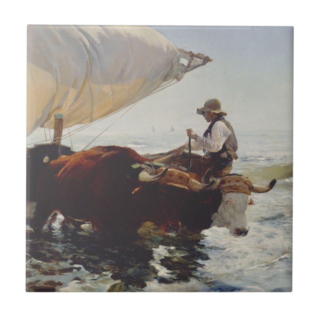 Carreau Le Retour de la pêche (Devant)