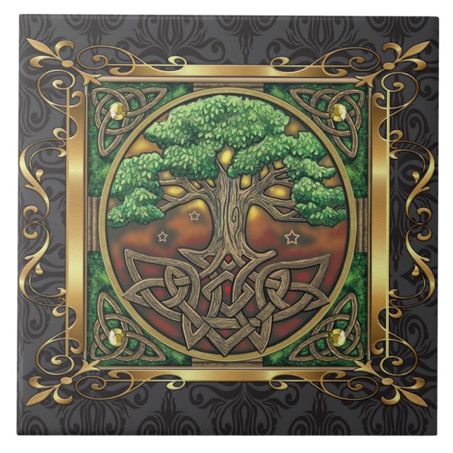 Carreau Le rituel médiéval en pierre de sorcellerie de (Devant)