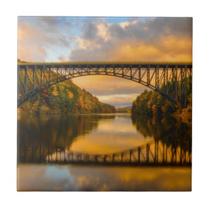 Carreau Le Roi français Bridge dans l'automne