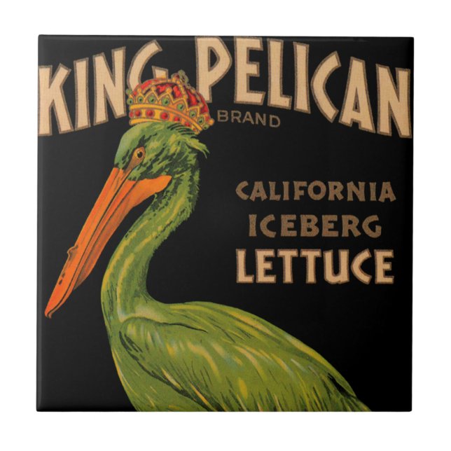 Carreau Le Roi Pelican Brand Lettuce (Devant)