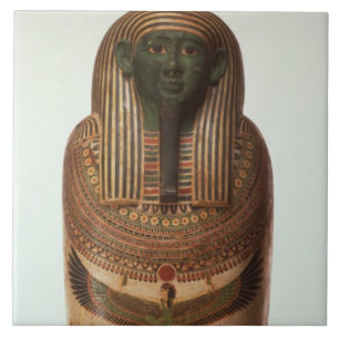 Carreau Le sarcophage de Psamtik I (664-610 AVANT JÉSUS