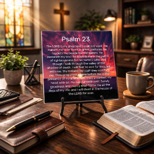 Carreau Le Seigneur est mon berger Psaume 23