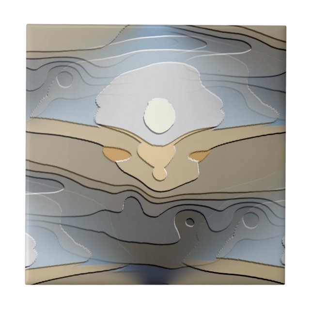 CARREAU LE SOLEIL SUR LES COLLINES (Devant)