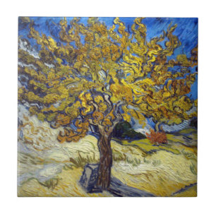 Carreau Le tableau du mûrier de Van Gogh, un chef-d'œuvre 