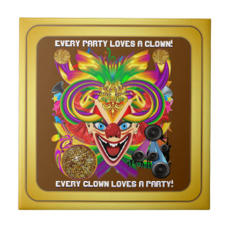 Carreau Le thème de partie de mardi gras regardent svp des