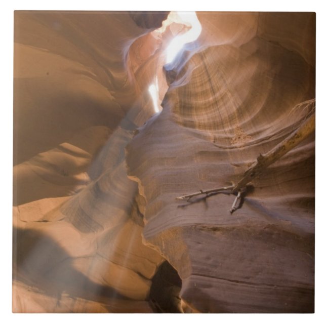 Carreau Le Tire-bouchon dans Upper Antelope Canyon, Navajo (Devant)