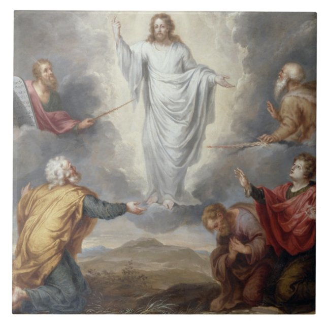 Carreau Le Transfiguration (huile sur le cuivre) (Devant)