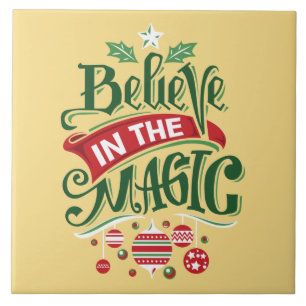 Carreau Le Typographe du Magic Christmas