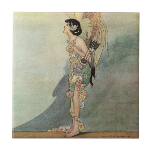 Carreau « Le véritable amant » par Charles Robinson (Devant)