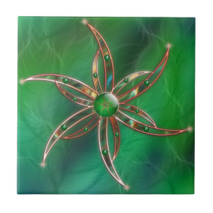 Carreau Le vert comme le carrelage décoratif en laiton