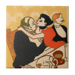 Carreau Le Vin Vous Rend Hansome Tile