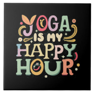 Carreau Le yoga est mon happy hour