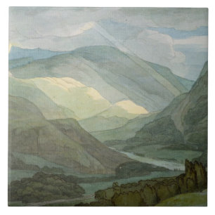Carreau L'eau de Rydal, 1786 (la semaine)