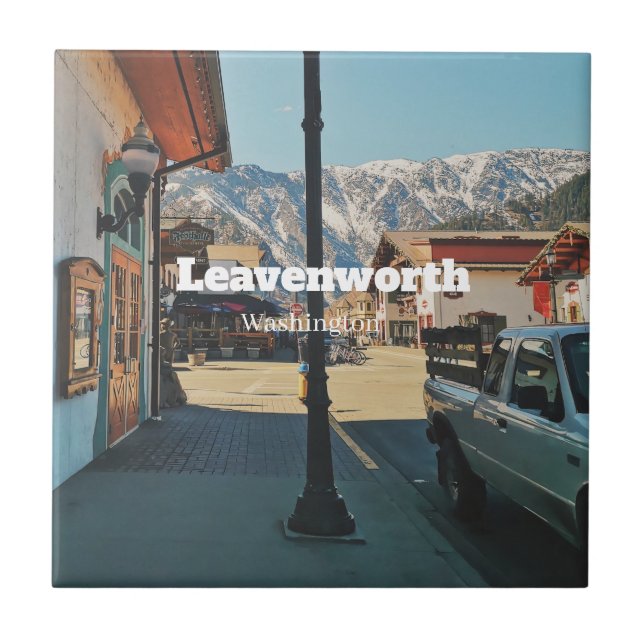 Carreau Leavenworth - Washington  (Devant)