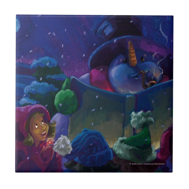 Carreau Lecture hivernale (Devant)