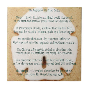 Carreau Légende du dollar de sable